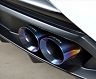 ROWEN PREMIUM01TR Titanium Tail End Muffler Tips (Titanium) for Lamborghini Gallardo LP500 / LP560 / LP570