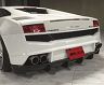 Ks Body KSB x Ks Body Aero Rear Bumper with Diffuser (FRP) for Lamborghini Gallardo