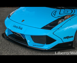 Liberty Walk LB Front Diffuser for LB Bumper (FRP) for Lamborghini Gallardo