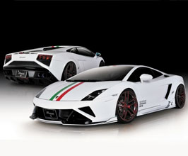 ROWEN World Platinum Aero Spoiler Lip Kit for Lamborghini Gallardo