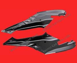 Exotic Car Gear Trunk Side Trim Panels (Dry Carbon Fiber) for Lamborghini Gallardo