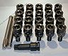 Exotic Car Gear Wheel Bolts (Titanium Black) for Lamborghini Gallardo