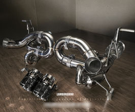 Fi Exhaust Valvetronic Exhaust System - Race Version (Stainless) for Lamborghini Huracan Evo