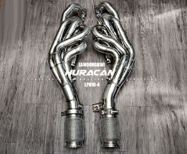 Fi Exhaust Long Tube Catless Headers (Stainless) for Lamborghini Huracan LP610