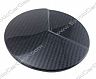 Exotic Car Gear Fuel Door (Dry Carbon Fiber)