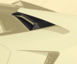 MANSORY Side Window Air Intakes (Dry Carbon Fiber) for Lamborghini Huracan 610-4