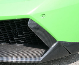 Novitec Front Bumper Side Flaps for NOVITEC Front Bumper Strut for Lamborghini Huracan LP610-4