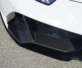 Novitec Aero Front Lip Side Spoilers (Carbon Fiber) for Lamborghini Huracan