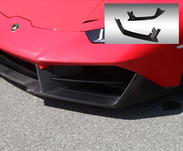 Novitec Aero Front Lip Side Spoilers for Lamborghini Huracan