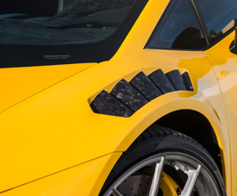 Vorsteiner Vincenzo Edizione Aero Front Fenders with Vents (Forged Carbon) for Lamborghini Huracan