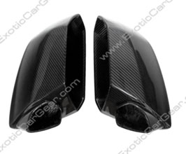 Exotic Car Gear Mirror Casings (Dry Carbon Fiber) for Lamborghini Huracan