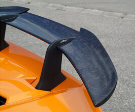 Novitec Rear Wing Side Attachments (Forged Carbon) for Lamborghini Huracan