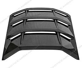 Exotic Car Gear Rear Engine Cover with Louvers (Dry Carbon Fiber) for Lamborghini Huracan