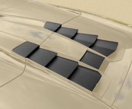 MANSORY Aero Rear Engine Bonnet Cover (Dry Carbon Fiber) for Lamborghini Huracan