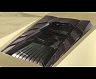 MANSORY Aero Rear Engine Bonnet Cover with Glass Panels (Dry Carbon Fiber)