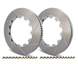 GiroDisc Rotor Discs - Rear (Iron) for Lamborghini Huracan Super Trofeo