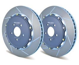 GiroDisc Rotors - Rear (Iron) for Lamborghini Huracan with CCM