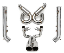 FABSPEED SuperSport X-Pipe Exhaust System with Cat Bypass Pipes (Stainless) for Lamborghini Murcielago LP640