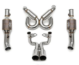 FABSPEED SuperSport X-Pipe Exhaust System with Sport Cat Pipes (Stainless) for Lamborghini Murcielago