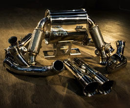 Fi Exhaust Exhaust System with Valvetronic Cat Bypass Pipes (Stainless) for Lamborghini Murcielago