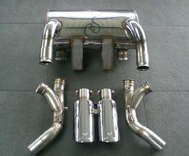 HAMANN Sport Rear Muffler Exhaust System - Street Version (Stainless) for Lamborghini Murcielago LP640