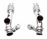 iPE Valvetronic Cat Pipes - 200 Cell (Stainless)
