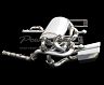 Power Craft Hybrid Exhaust Muffler System with Valves and Cat Bypass Pipes (Stainless) for Lamborghini Murcielago LP640 / LP650