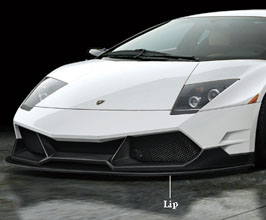 VeilSide Premier 4509 Aero Front Lip Spoiler for Version 2 Bumper for Lamborghini Murcielago
