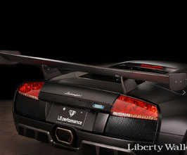 Liberty Walk Rear Wing - Version II (Carbon Fiber) for Lamborghini Murcielago LP640 / LP580