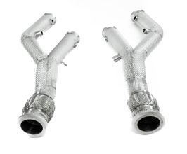 Kline Exhaust Cat Bypass Pipes (Stainless) for Lamborghini Revuelto