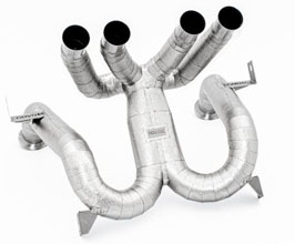 Novitec Race Power Optimized Exhaust System with Valve Flaps (Stainless) for Lamborghini Revuelto