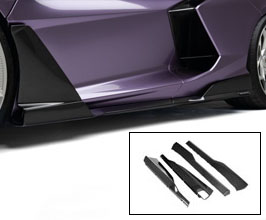 Novitec Side Under Spoilers (Carbon Fiber) for Lamborghini Revuelto