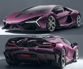 Novitec Aero Spoiler Lip Kit (Carbon Fiber) for Lamborghini Revuelto