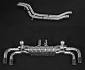 Capristo Valved Exhaust System With Quad Tips (Stainless) for Lamborghini Urus