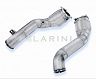 Larini Club Sport Exhaust Catalyst Pipes - 200 Cell (Stainless with Inconel) for Lamborghini Urus