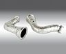Novitec Cat Replacement Bypass Pipes with Heat Protection (Stainless) for Lamborghini Urus (Incl S / Performante)