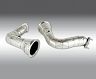 Novitec Cat Replacement Bypass Pipes with Heat Protection (Stainless)
