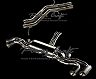 Power Craft Hybrid Exhaust Muffler System with Valves and Tips (Stainless) for Lamborghini Urus
