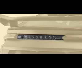 MANSORY Rear Hatch Panel with MANSORY Logo (Dry Carbon Fiber) for Lamborghini Urus