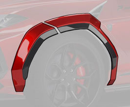 PRIOR Design PD700 Aerodynamic Front Wide Over Fenders (FRP) for Lamborghini Urus