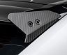 Vorsteiner Edizion Aero Rear Roof Spoiler End Caps (Dry Carbon Fiber)