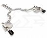 Fi Exhaust Valvetronic Exhaust System with Mid Pipe (Stainless) for Land Rover Range Rover Sport V6 Supercharged