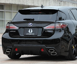 AIMGAIN Hybrid Sport Rear Bumper (FRP) for Lexus CT 1