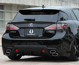 AIMGAIN Hybrid Sport Rear Bumper (FRP) for Lexus CT200h F Sport