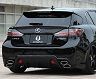 AIMGAIN Hybrid Sport Rear Bumper (FRP) for Lexus CT200h F Sport