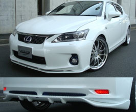 LEXON Exclusive Aero Spoiler Lip Kit - Blue Force Version (FRP) for Lexus CT 1