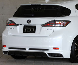 Mz Speed GLMRS Line Rear Half Spoiler (FRP) for Lexus CT ZWA10