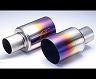 Forzato Exhaust Muffler Tips - Burnt Gradation (Titanium)