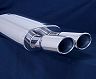 ZEES Exhaust System with Veldiss Quad Tips for Lexus GS350