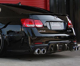 Job Design World Premium 8 and 10th Anniversary Model Aero Rear Bumper (FRP) for Lexus GS 3